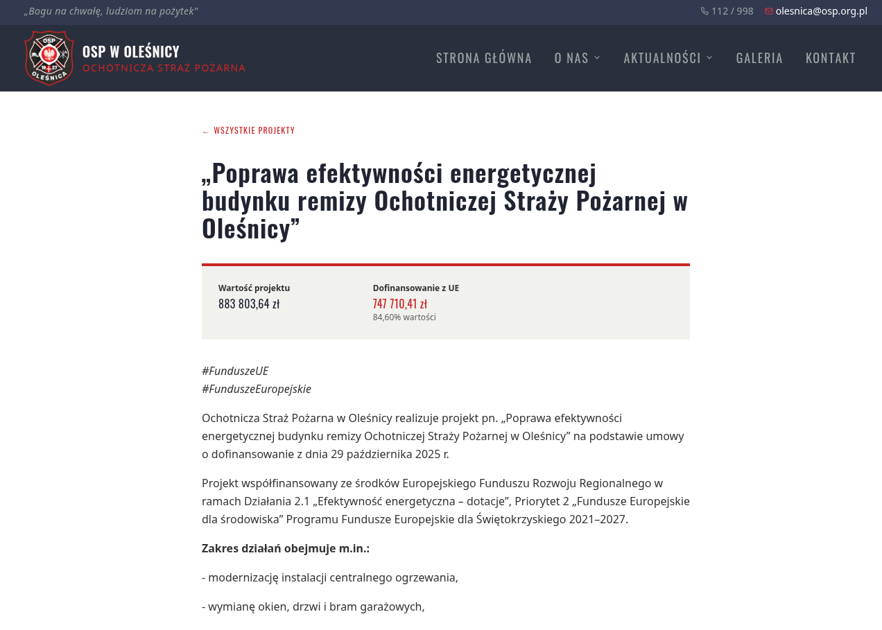Projekt unijny w czytelnej formie